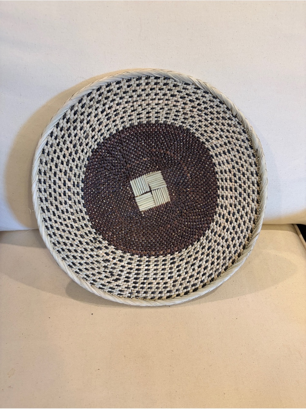 NEW Africa Woven Basket. Made by the Binga people of Zambia/Zimbabwe